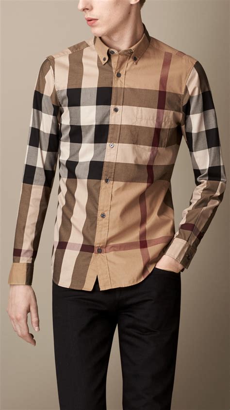 burberry men's shirtssale|Burberry shirts for men outlet.